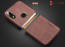 Vaku ® Vivo V9 Lexza Series Double Stitch Leather Shell with Metallic Camera Protection Back Cover