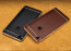 Vaku ® Vivo V7 Plus Leather Stitched Gold Electroplated Soft TPU Back Cover