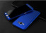 i-Paky ® Samsung Galaxy J5 (2016) 360 Full Protection Metallic Finish 3-in-1 Ultra-thin Slim Front Case + Tempered + Back Cover