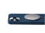 Vaku Luxos ® Apple iPhone 13 Pro Magsafe Built in Halo Lock Magnetic Wireless Charging Silicon Velvet-Touch Logo Cut Shock-Proof Back Cover [ Only Back Cover ]
