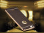 VAKU ® Apple iPhone 6 Plus / 6s Plus Leather Stitched Gold Electroplated Soft TPU Back Cover