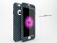 i-Paky ® Apple iPhone 6 / 6S 360 Full Protection Metallic Finish 3-in-1 Ultra-thin Slim Front Case + Tempered + Back Cover