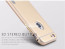 i-Paky ® Apple iPhone 6 / 6S Metal Electroplated Logo Display PC Shell + Bumper Protector Back Cover