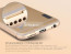 i-Paky ® Apple iPhone 6 / 6S Metal Electroplated Logo Display PC Shell + Bumper Protector Back Cover