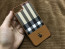 Santa Barbara Polo Club ® Apple iPhone 7 Plaide Series Chequered Design Elegant Faux Leather Back Cover