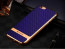 Vorson ® Apple iPhone 6 / 6S Checkerbox Patterned Gold Electroplated Soft TPU Back Cover