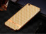 Vorson ® Apple iPhone 6 / 6S Checkerbox Patterned Gold Electroplated Soft TPU Back Cover