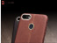 Vaku ® Oppo F5 Lexza Series Double Stitch Leather Shell with Metallic Camera Protection Back Cover