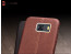 Vaku ® Samsung Galaxy J7 Max Lexza Series Double Stitch Leather Shell with Metallic Camera Protection Back Cover