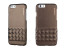 Bushbuck ® Apple iPhone 6 / 6S California Weave Design Elegant M Shiny Leather Back Cover