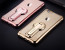 MeePhone ® For Apple iPhone 7 Metal Electroplated Bumper with FullView Transparent Finish + inbuilt Kickstand Back Cover