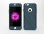 i-Paky ® Apple iPhone 6 / 6S 360 Full Protection Metallic Finish 3-in-1 Ultra-thin Slim Front Case + Tempered + Back Cover