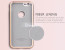 i-Paky ® Apple iPhone 6 / 6S Metal Electroplated Logo Display PC Shell + Bumper Protector Back Cover