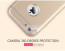 i-Paky ® Apple iPhone 6 / 6S Metal Electroplated Logo Display PC Shell + Bumper Protector Back Cover