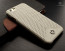 Mercedes Benz ® Apple iPhone 6 Plus / 6S Plus Pure Line Perforated Genuine Leather Hard Case Back Cover