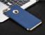 Vaku ® Apple iPhone 7 Plus Altrim Grained Leather Ultra-thin Metal Electroplating Splicing PC Back Cover