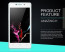 Dr. Vaku ® Oppo Joy 3 Ultra-thin 0.2mm 2.5D Curved Edge Tempered Glass Screen Protector Transparent