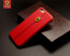 Ferrari ® Apple iPhone 6 / 6S Official Hand Stitched Premium Leather Case Back Cover