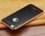 VAKU ® Apple iPhone 6 / 6S European Leather Stitched Gold Electroplated Soft TPU Back Cover