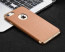 VAKU ® Apple iPhone 6 / 6S Clint Leather Grained Series Ultra-thin Metal Electroplating Splicing PC Back Cover