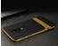 Vaku ® OnePlus 6 Royle Case Ultra-thin Dual Metal + inbuilt Stand Soft / Silicon Case