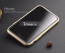 i-Paky ® Apple iPhone 6 / 6S Metal Electroplated Logo Display PC Shell + Bumper Protector Back Cover