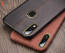 Vaku ® Vivo V9 Lexza Series Double Stitch Leather Shell with Metallic Camera Protection Back Cover