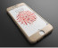 Vaku ® Apple iPhone 6 / 6S 360 Full Protection Metallic Finish 3-in-1 Ultra-thin Slim Front Case + Tempered + Back Cover
