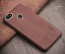 Vaku ® Oppo F5 Lexza Series Double Stitch Leather Shell with Metallic Camera Protection Back Cover