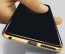 Vaku ® Apple iPhone 5 / 5S / SE Altrim Grained Leather Ultra-thin Metal Electroplating Splicing PC Back Cover