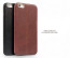 Vaku ® VIVO V5 / V5s Lexza Series Double Stitch Leather Shell with Metallic Logo Display Back Cover