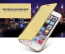 Vaku ® Apple iPhone 6 Plus / 6S Plus Mate Smart Awakening Mirror Folio Metal Electroplated PC Flip Cover