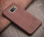 Vaku ® Samsung Galaxy J7 Max Lexza Series Double Stitch Leather Shell with Metallic Camera Protection Back Cover