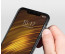 Vaku ® XIAOMI POCO F1 Club Series Ultra-Shine Luxurious Tempered Finish Silicone Frame Thin Back Cover