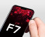 VAKU ® OPPO F7 Radium Glow Light Illuminated OPPO Logo 3D Designer Case Back Cover