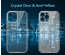 Vaku Luxos ® Apple iPhone 13 Pro Max Clear Lens Protection Transparent TPU Back Cover [ Only Back Cover ]