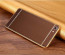 VAKU ® OPPO F1S Leather Stitched Gold Electroplated Soft TPU Back Cover