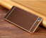 VAKU ® VIVO V5 / V5s Leather Stiched Gold Electroplated Soft TPU Back Cover