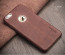 Vorson ® Apple iPhone 6 Plus / 6S Plus Lexza Series Double Stitch Leather Shell with Metallic Logo Display Back Cover