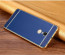 VAKU ® XIAOMI Redmi Note 4 Leather Stitched Gold Electroplated Soft TPU Back Cover