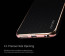 X-Level ® Apple iPhone 6 / 6S Earl Series Luxury Gold Plating Textured Leather Finish Back Cover
