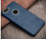Vaku ® Apple iPhone 7 Plus Lexza Series Double Stitch Leather Shell with Metallic Logo Display Back Cover
