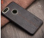 Vaku ® Apple iPhone 7 Plus Lexza Series Double Stitch Leather Shell with Metallic Logo Display Back Cover