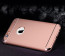 Vaku ® Apple iPhone 6 / 6S Ling Series Ultra-thin Metal Electroplating Splicing PC Back Cover