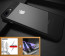 Combo Vaku ® Apple iPhone 7  Kowloon Series Top Quality Soft Silicone 4Ultra-thin Transparent Cover + 2.5D Tempered Glass + Charging Cable