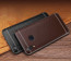 Vaku ® Vivo V9 Leather Stitched Gold Electroplated Soft TPU Back Cover