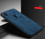 Vaku ® Apple iPhone XS Succido Series Hand-Stitched Cotton Textile Ultra Soft-Feel Shock-proof Water-proof Back Cover