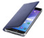 Samsung Galaxy Series Double Stitch Leather Shell with Wallet Flip Cover