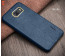 Vaku ® Samsung Galaxy J7 Max Lexza Series Double Stitch Leather Shell with Metallic Camera Protection Back Cover