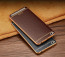 Vaku ® Xiaomi Redmi 5A Leather Stitched Gold Electroplated Soft TPU Back Cover